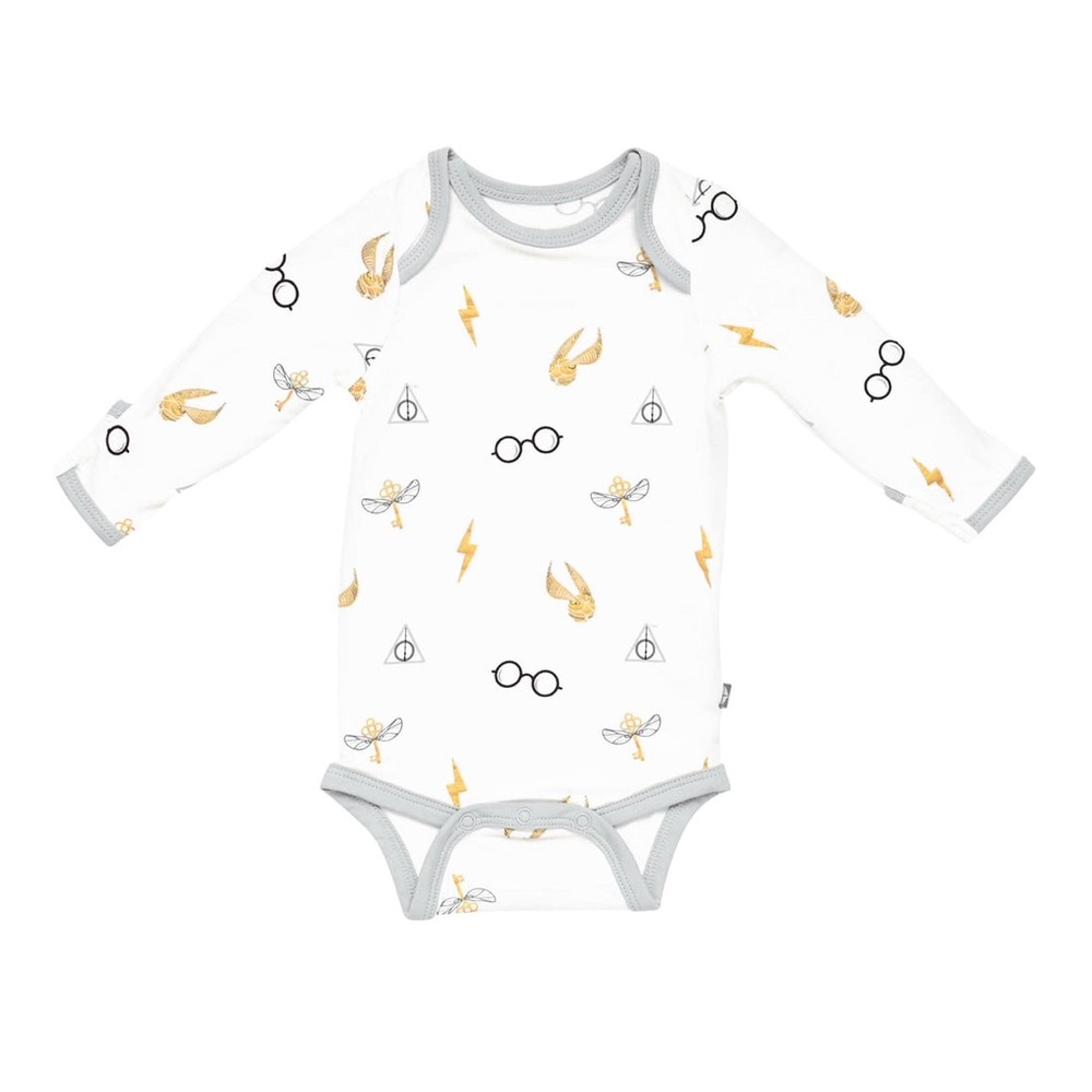Harry Potter print from Kyte Baby - long sleeve onsie